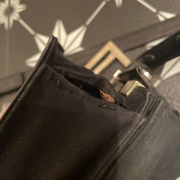 Authentic fendi RUNWAY black logo bag - Picture 8 of 8